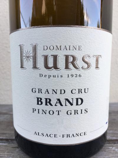 PINOT GRIS GRAND CRU BRAND 2018