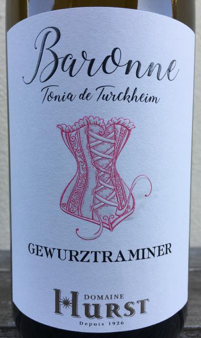 GEWURZTRAMINER BARONNE Tonia de Turckheim 2018