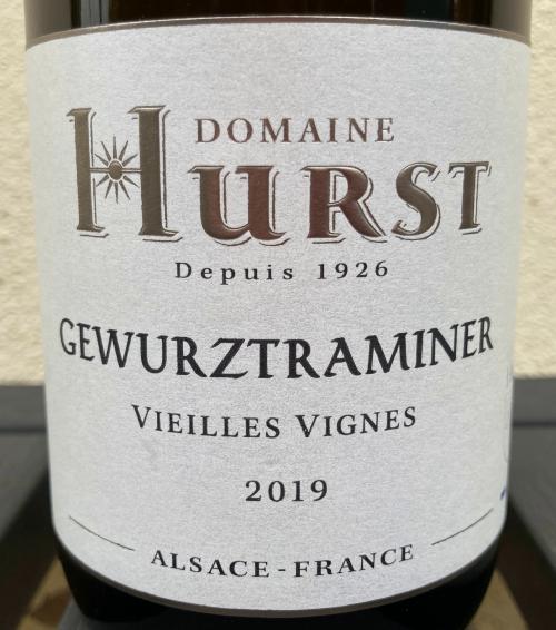 GEWURZTRAMINER Vieilles Vignes 2019