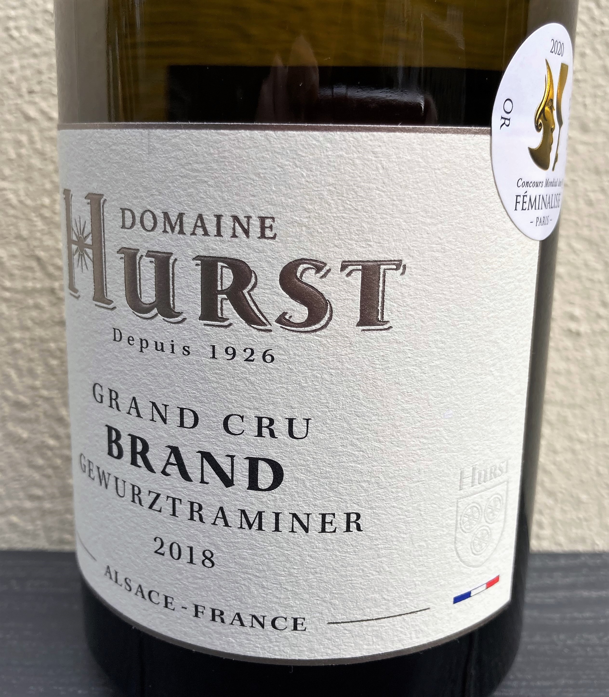 GEWURZTRAMINER GRAND CRU BRAND 2018