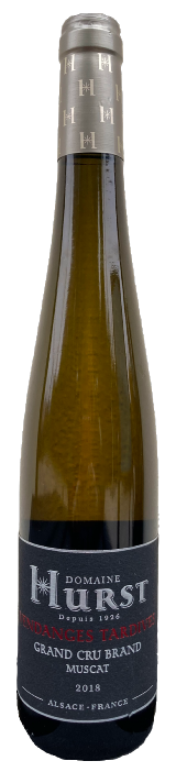 MUSCAT VENDANGES TARDIVES 2019 GRAND CRU BRAND - 50 CL