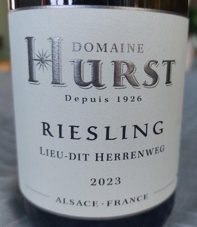 RIESLING Lieu-dit Herrenweg 2023
