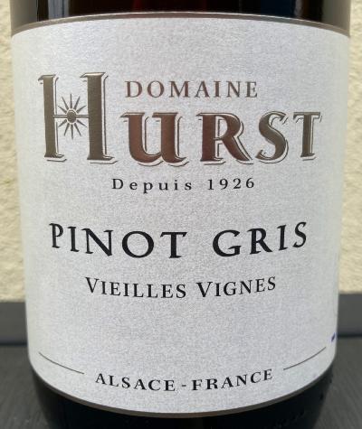 PINOT GRIS Vieilles Vignes 2022